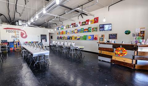 Painting and Pinot main photo